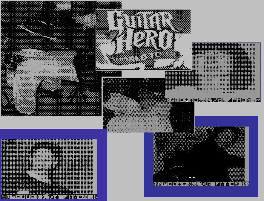 These are some boys from a band I used to record 12 years ago, Sullivan (now called Gimble), my mother and myself (bottom right) at some controls.<br /><br />All in big: http://www.remix64.com/board/download/file.php?id=794<br />_