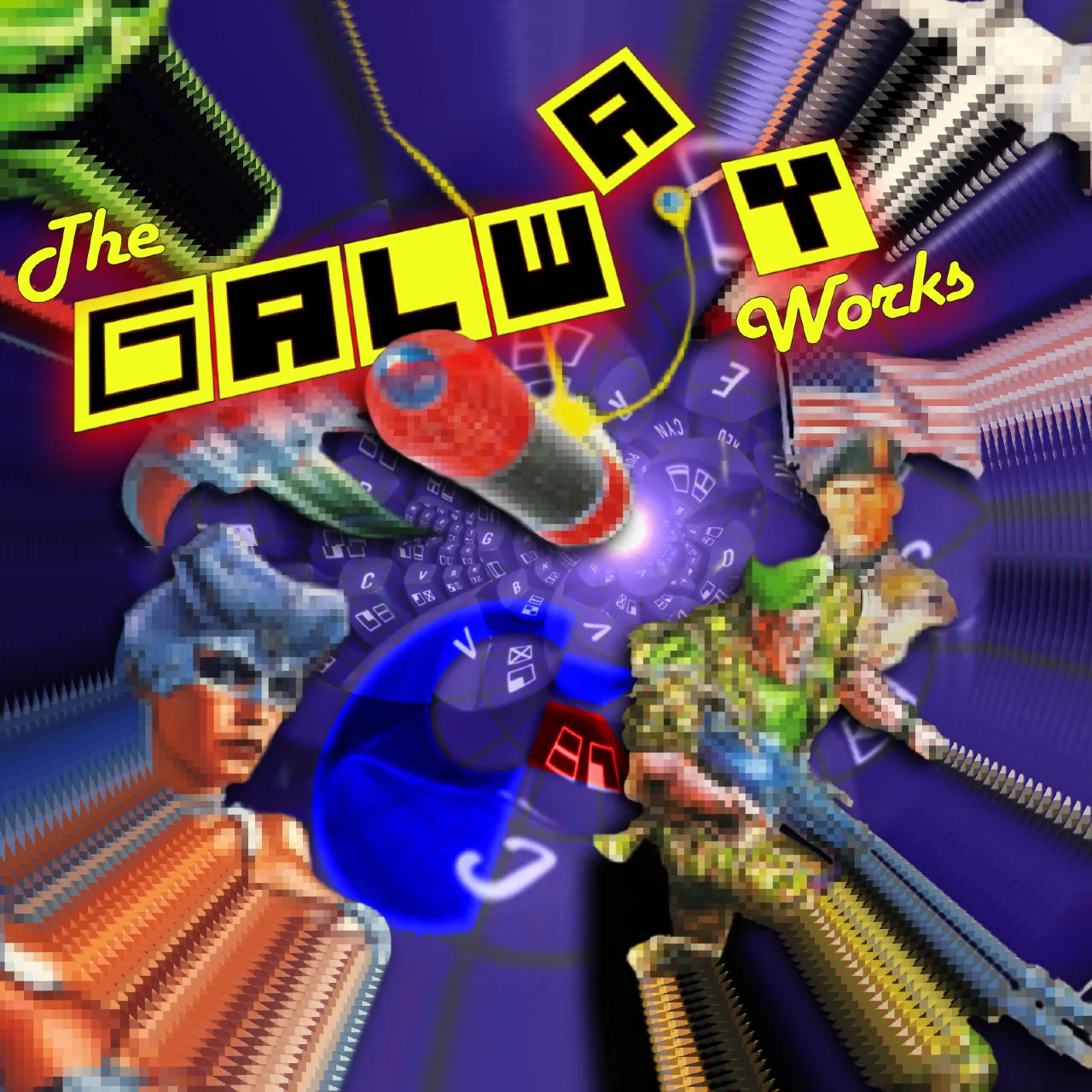 Allister Brimble Martin Galway The Galway Works Cover