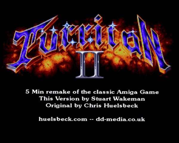 Turrican II Amiga Remake