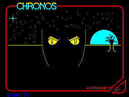 Chronos (ZX) - Title - A Tapestry of Time