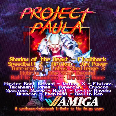 Nemler86 Project Paula A Synthwave Cyberpunk Tribute To The Commodore Amiga Years.