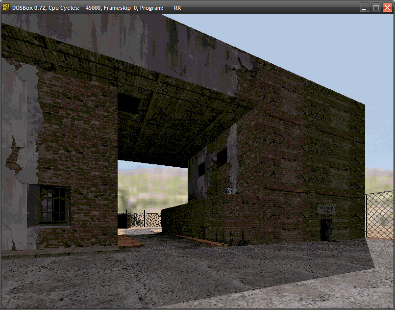 Playing with drop shadows. Again, you need to do it all tricky with wall sectors.