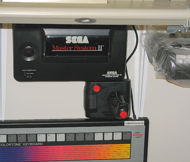 Even with its own AV out, an original Master System is just too big for where I wanted to put it.