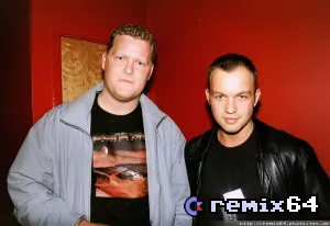 Jogeir Liljedahl with Arvid Weber, who does the artwork for Back In Time Jogeir Liljedahl with Arvid Weber, who does the artwork for Back In Time