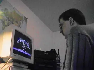 Markus playing Turrican 2 Markus playing Turrican 2