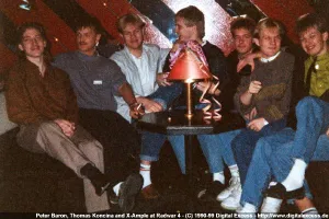 Peter Baron, Thomas Konica and X-Ample at Radwar 4 Peter Baron, Thomas Konica and X-Ample at Radwar 4