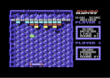 Arkanoid Highscore